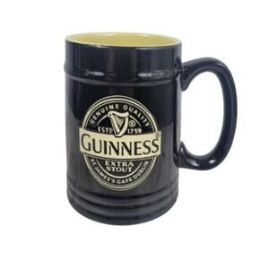 Guinness Beer Mug St James Gate Dublin Extra Stout Ceramic